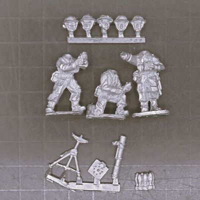 Warlord Games, WW2: Early British 3" Mortar team