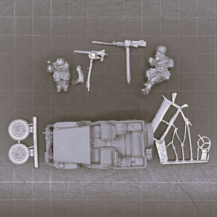 Warlord Games, WW2: US Army Willys Jeep & Crew