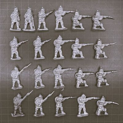 Unidentified Manufacturer, FPW: Prussian Infantry, Firing Line