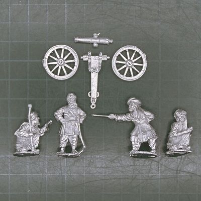 Perry Miniatures, Afghan Wars: Afghan Tribesmen with Mountain Gun