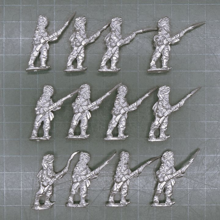 Old Glory Miniatures(?), Late C19th Colonial: Sikh Infantry