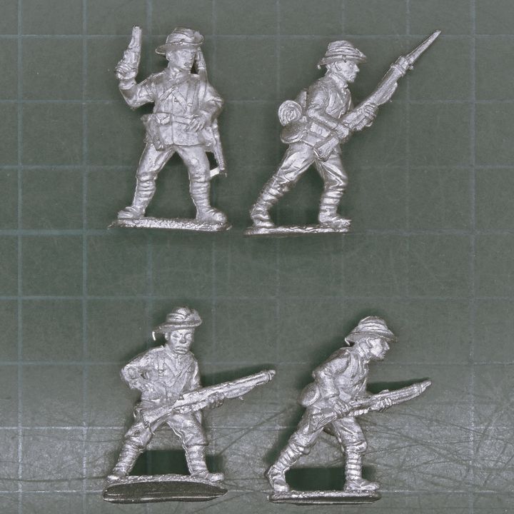 Wargames Foundry, Boer War: Australian Infantry