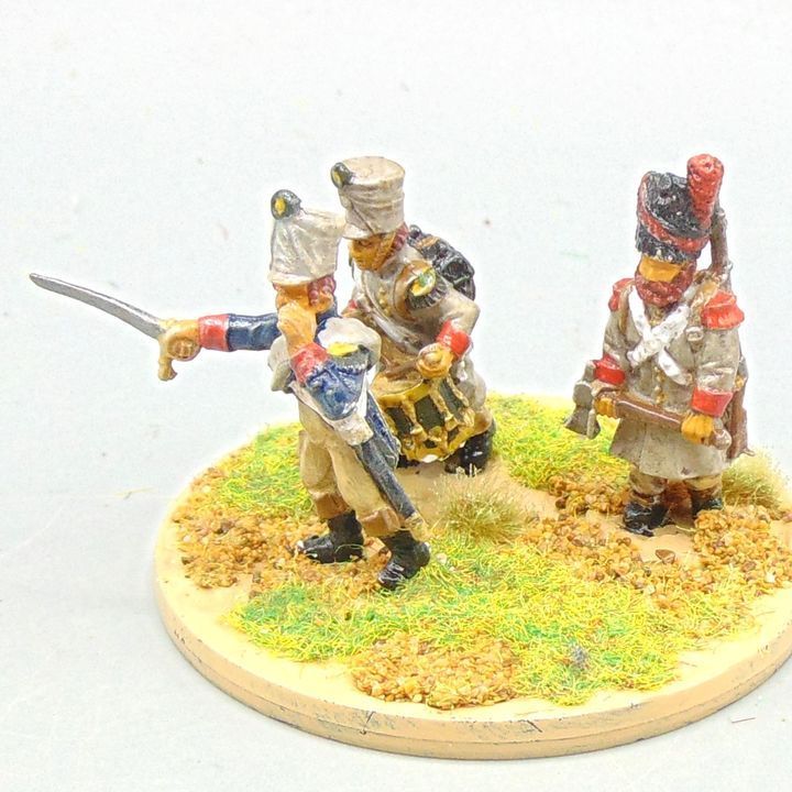 Grade E - Unidentified Manufacturer - Napoleonic -  French Infantry Command