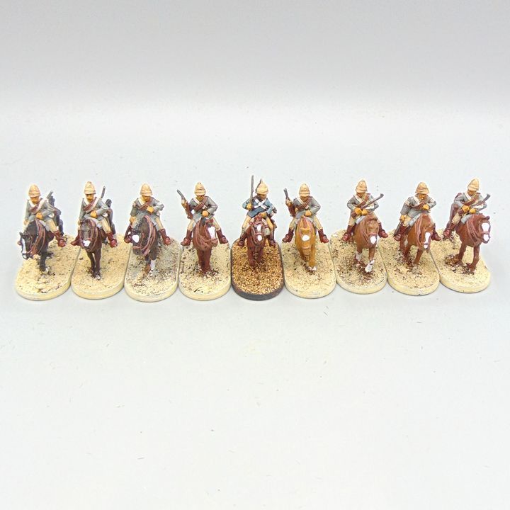 Grade E - Empress Miniatures - Zulu War - British Yeomanry Cavalry Unit