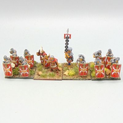 Grade D - Aventine Miniatures - Early Imperial Roman Legionary Unit in Segmenta Armour