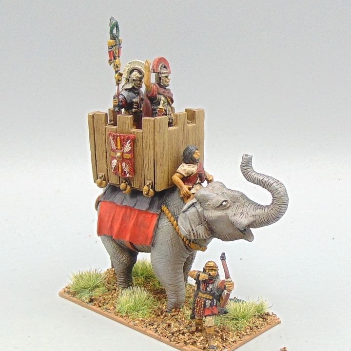 Grade D - Unidentified Manufacturer - EIR - Roman General Riding Elephant