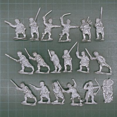 Dixon Miniatures, ECW/Jacobite Rebellions: Highland Clansmen