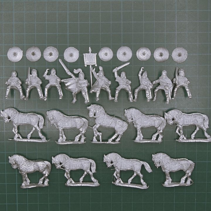 Wargames Foundry, Dark Ages: Arthurian Cavalry Unit