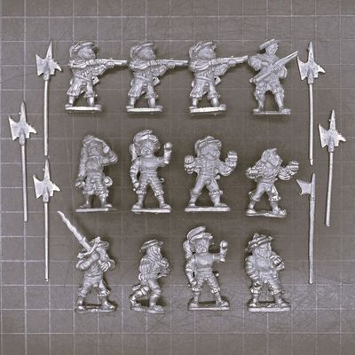 Dixon Miniatures, Italian Wars: Landsknecht Pike & Shotte