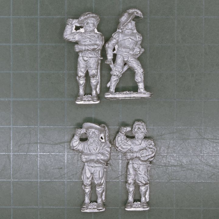 Essex Miniatures, Italian Wars: Landsknecht Pikemen