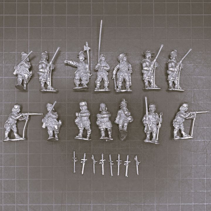 Dixon Miniatures, ECW: Pike & Shotte Infantry