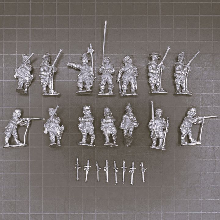 Dixon Miniatures, ECW: Pike & Shotte Infantry