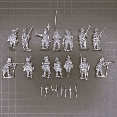 Dixon Miniatures, ECW: Pike & Shotte Infantry
