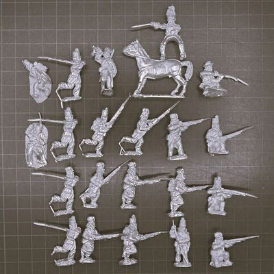 1st Corps Miniatures, US/Mexican War: Mexican Line Infantry