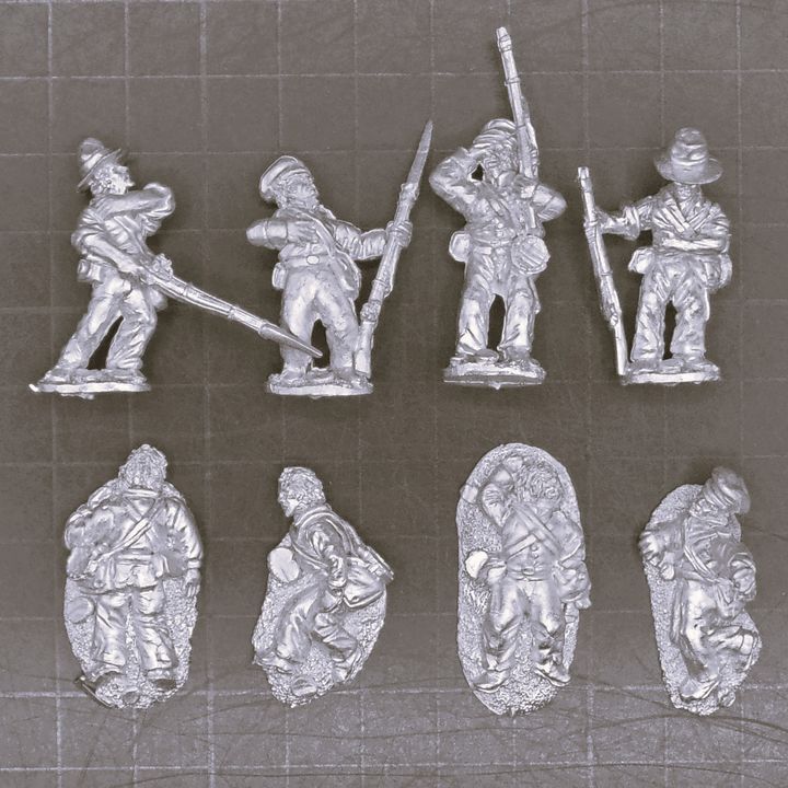 1st Corps Miniatures, US/Mexican War: US Casualties