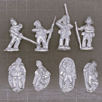 1st Corps Miniatures, US/Mexican War: US Casualties