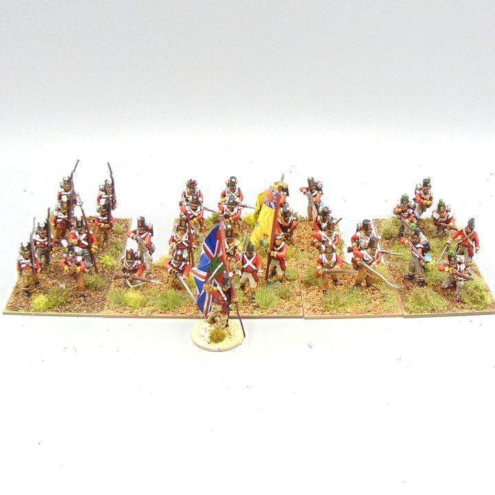 Grade D - Perry Miniatures - Napoleonic -  British Line Infantry Unit