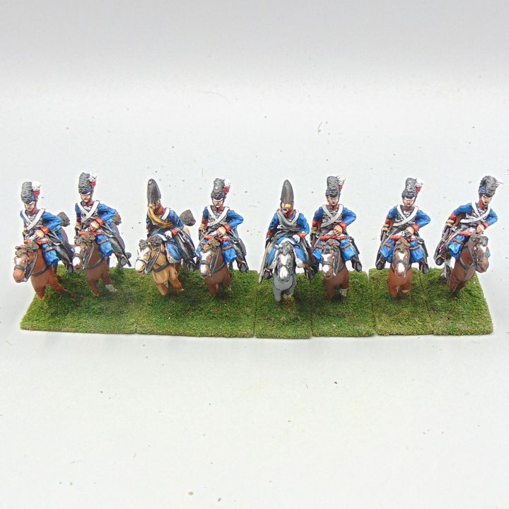 Grade C - Elite Miniatures - Napoleonic -  British Light Dragoons