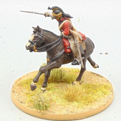 Grade E - Warlord Games - Napoleonic -  British Heavy Dragoon in Helmet