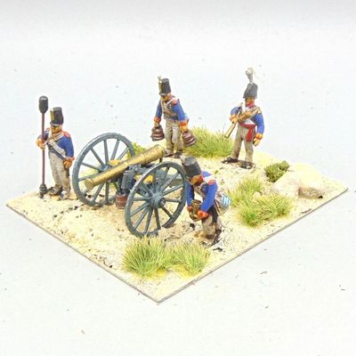 Grade D - Warlord Games - Napoleonic -  British Royal Artillery Field Gun & Crew
