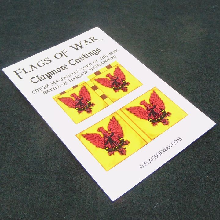 28mm, Flags of War, Medieval: Flags of Macdonald, Lord of the Isles