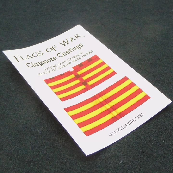 28mm, Flags of War, Medieval: Flags of Clan Campbell