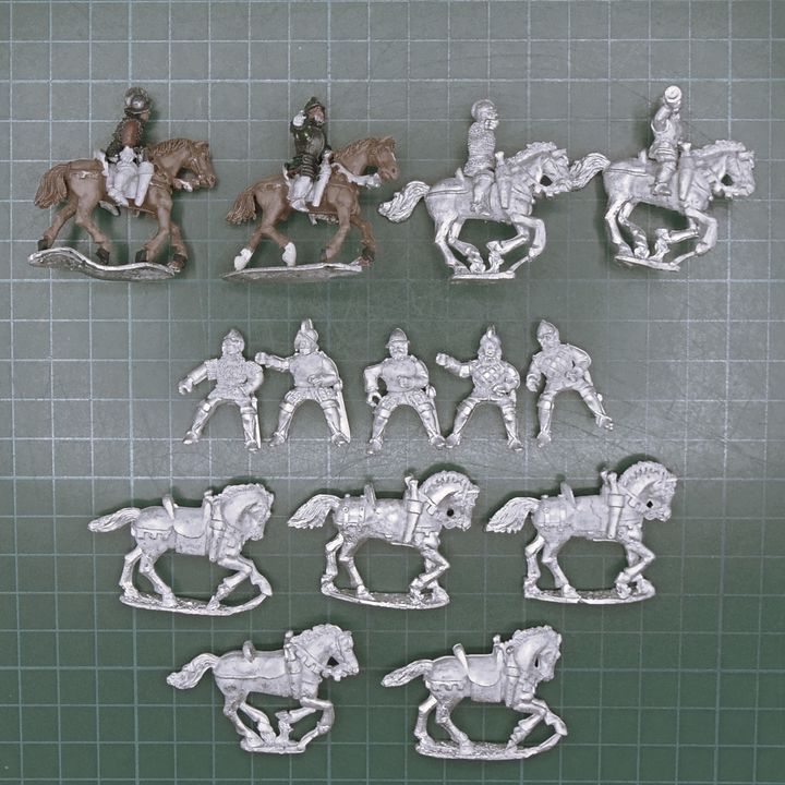 Casting Room Miniatures, Elizabethan: Border Horse Unit