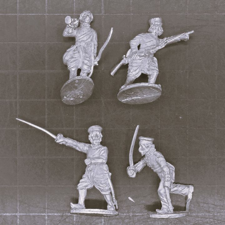 Empress Miniatures, Indian Mutiny: Mutineer Infantry Command