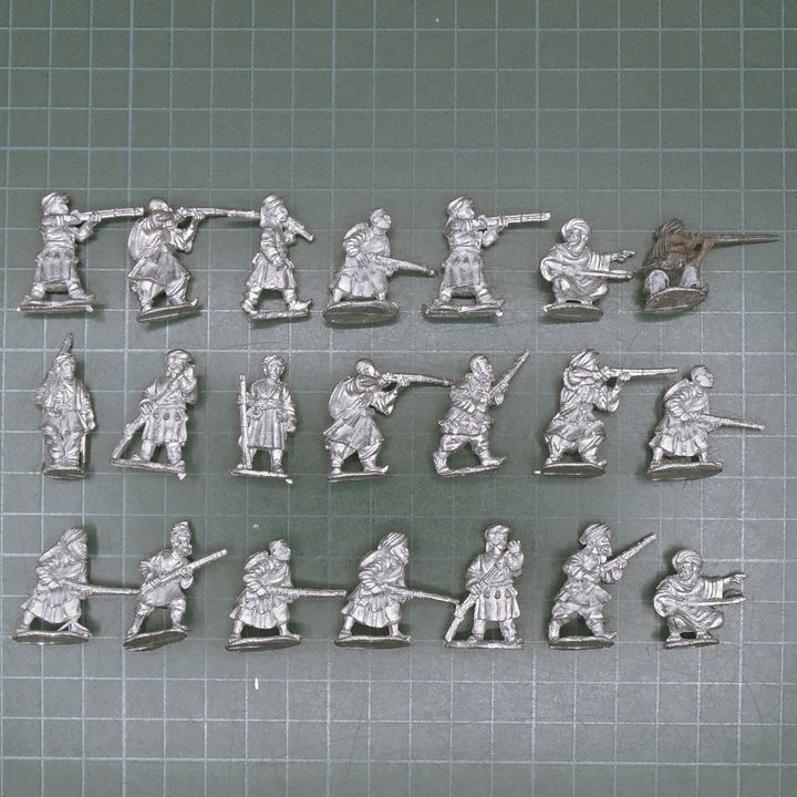 Wargames Foundry, North West Frontier: Afghan Hill Tribesmen