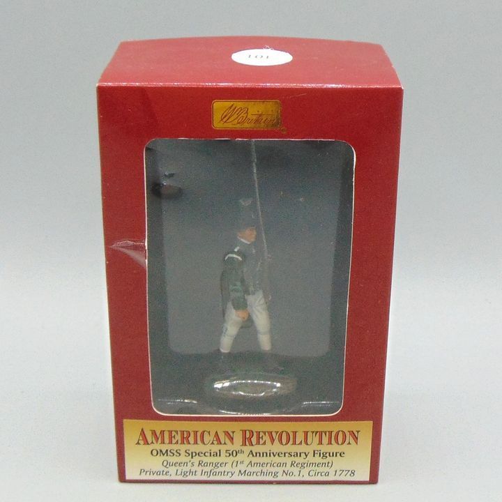 Queens Ranger (1st American Regiment) Circa 1778 - Limited Edition Figure