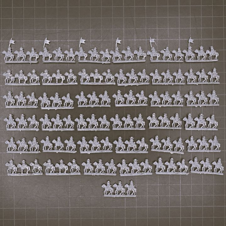 Baccus 6mm, Pony Wars - Mounted US Cavalry