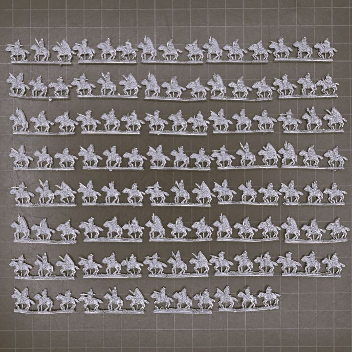 Baccus 6mm, Pony Wars - Mounted Native American Braves