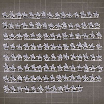 Baccus 6mm, Pony Wars - Mounted Native American Braves