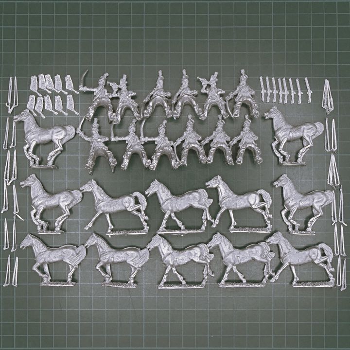 Elite Miniatures, Napoleonic Revolutionary Wars: Austrian Hussars