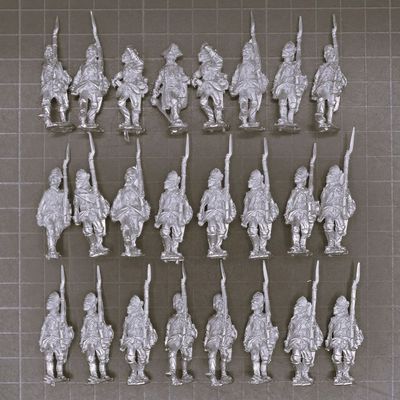 Elite Miniatures, Napoleonic Revolutionary Wars: Austrian 'German' Musketeers, March Attack