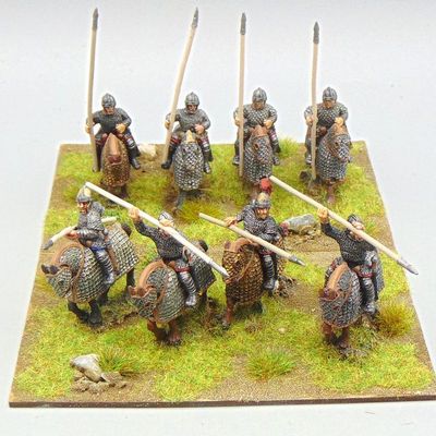 Grade C - Wargames Foundry - Late Roman - Cataphract Cavalry