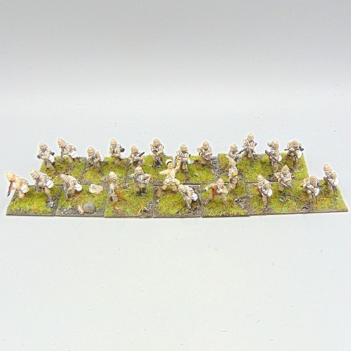 Grade D - Wargames Foundry - Boer War - British Infantry Unit