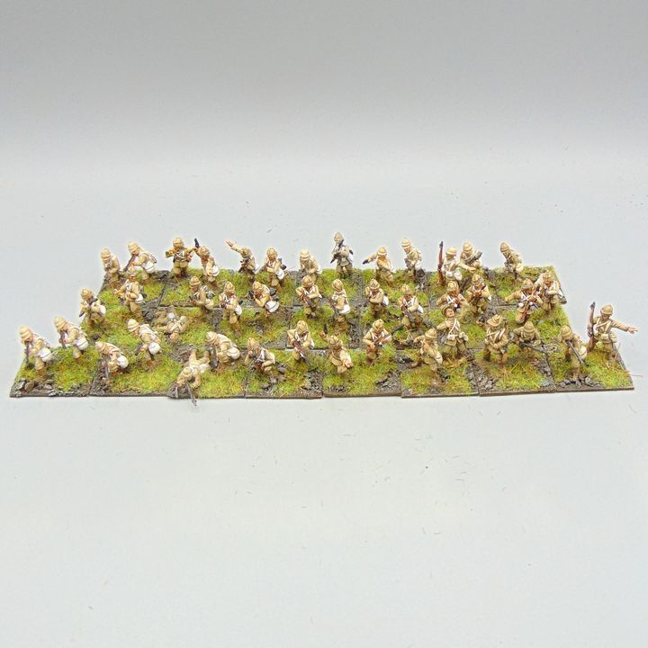 Grade C - Wargames Foundry - Boer War - British Infantry Unit
