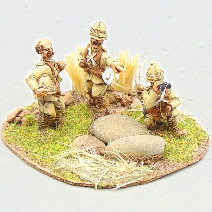 Grade C - Old Glory Miniatures - Boer War - British Command Group