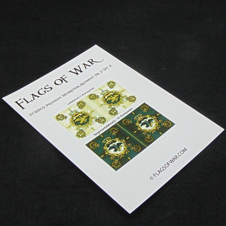 28mm, Flags of War, SYW: Prussian Musketeer Regiment Nr 2, Set A