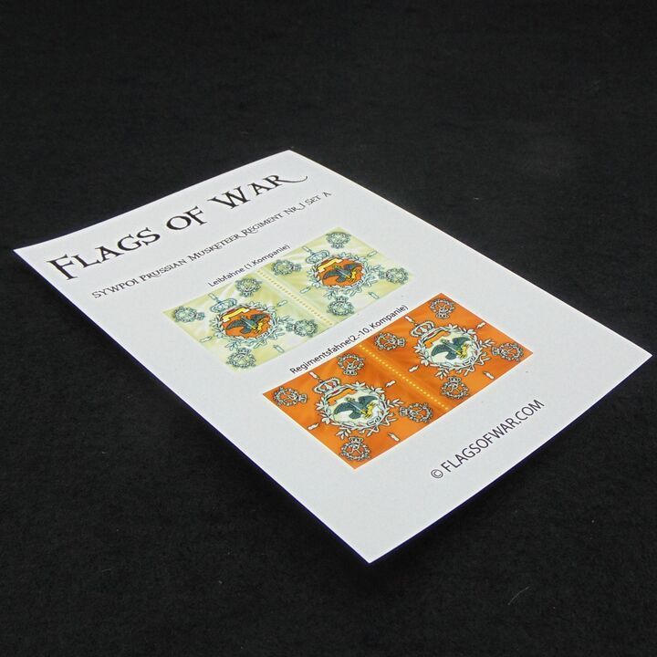 28mm, Flags of War, SYW: Prussian Musketeer Regiment Nr 1, Set A