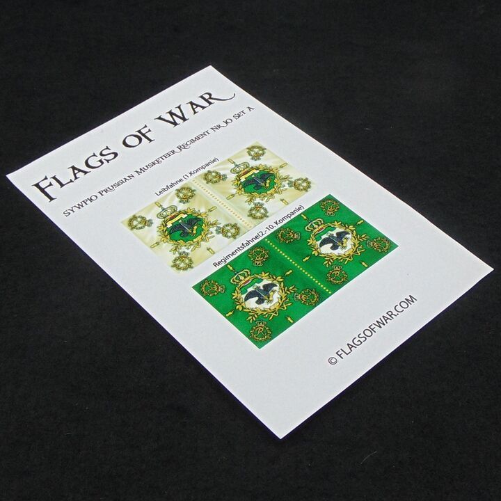 28mm, Flags of War, SYW: Prussian Musketeer Regiment Nr 10, Set A