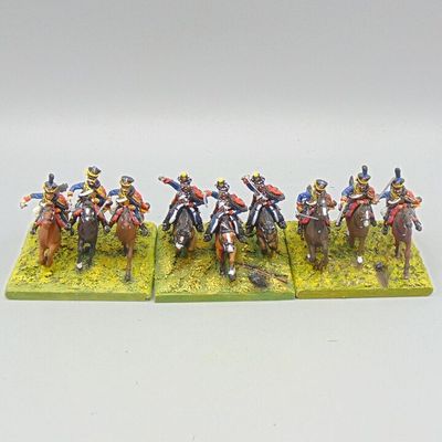 Grade F - Elite Miniatures(?) - Napoleonic -  French Hussar Unit