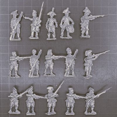 Elite Miniatures, Revolutionary Wars: French Fusiliers, Firing Line