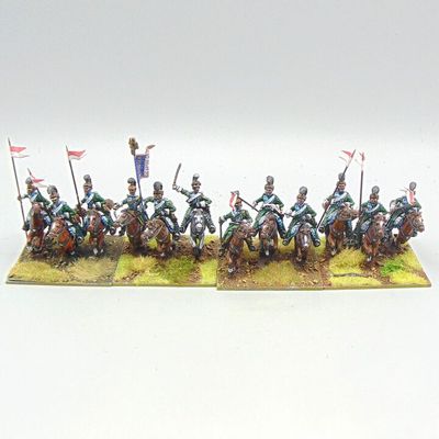 Grade C - Elite Miniatures - Napoleonic - French Line Lancers Unit