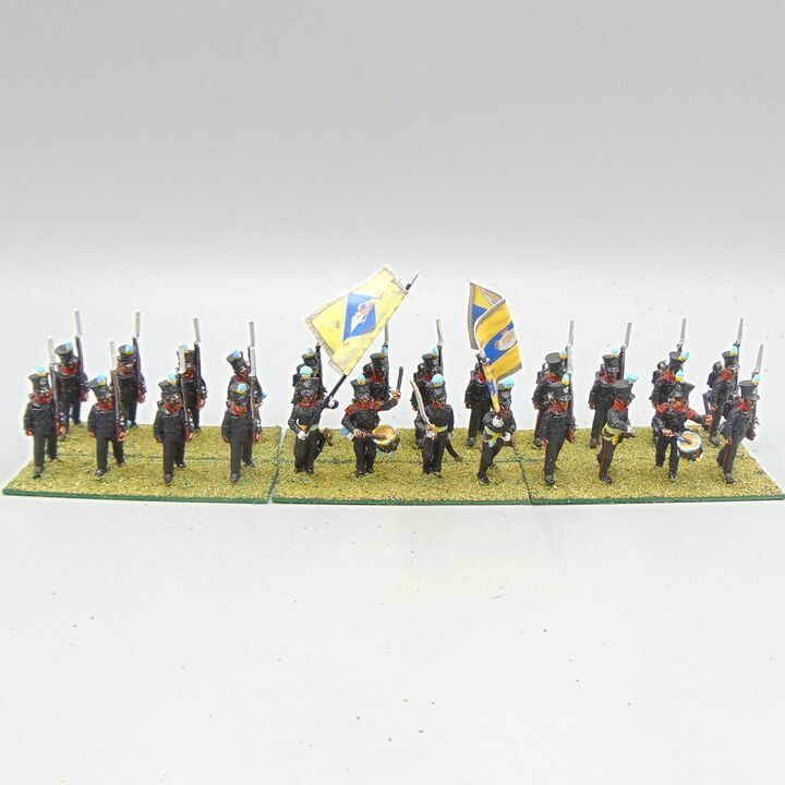 Grade E - Perry Miniatures - Napoleonic - Brunswick Line Infantry Unit