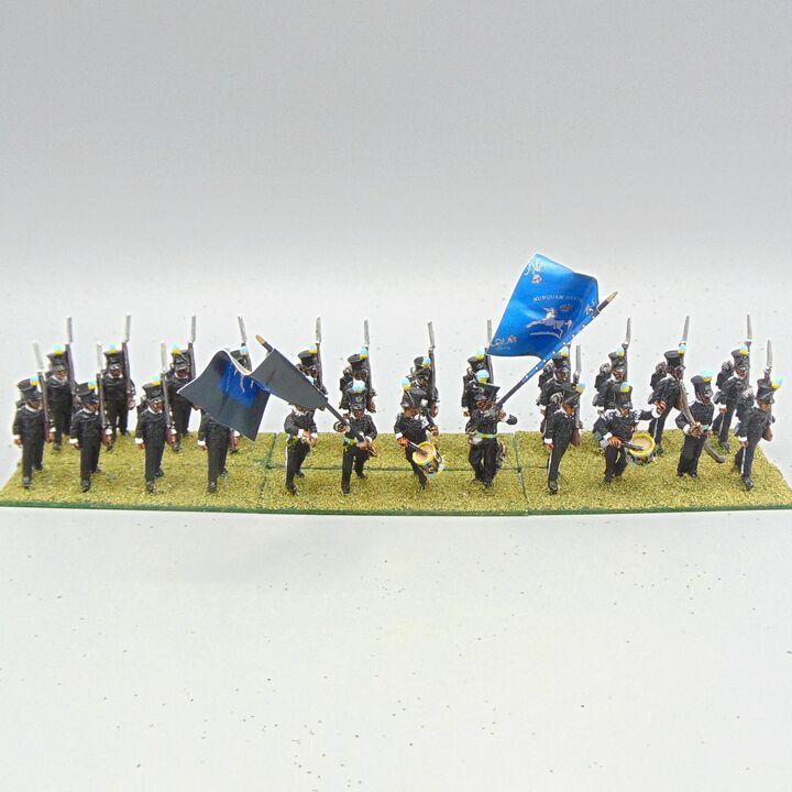 Grade E - Perry Miniatures - Napoleonic - Brunswick Line Infantry Unit