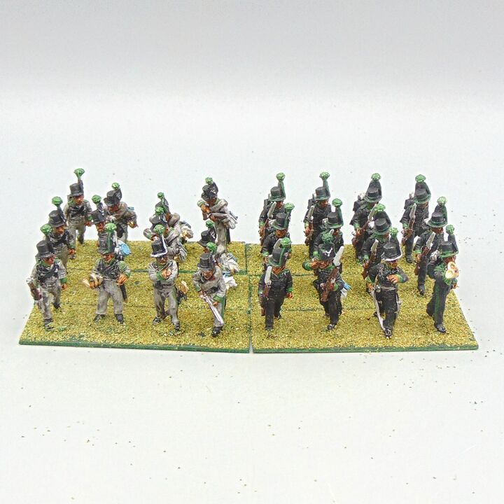 Grade E - Perry Miniatures - Napoleonic - Brunswick Avant Garde Infantry Unit