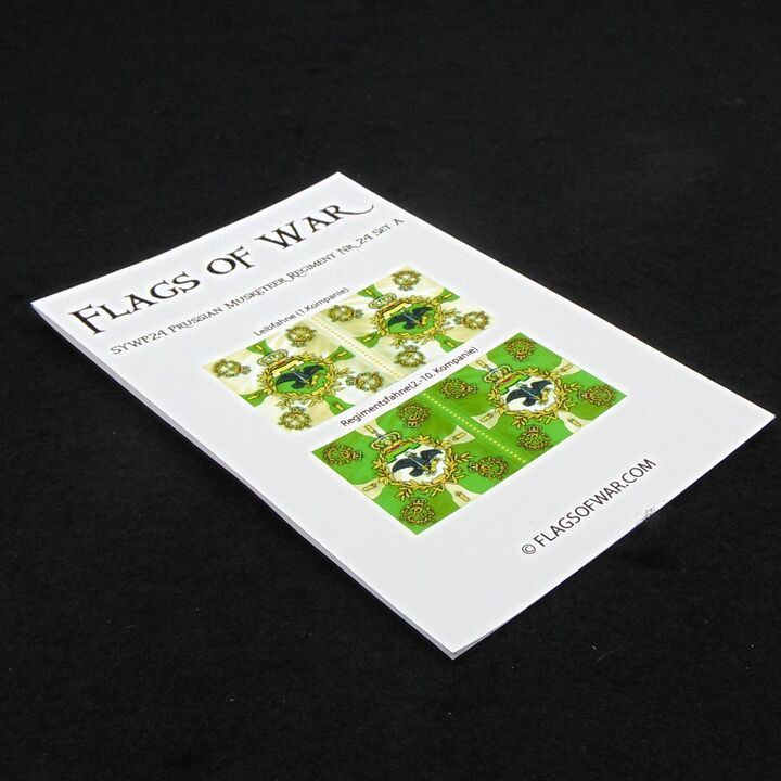 28mm, Flags of War, SYW: Prussian Musketeer Regiment Nr 24, Set A