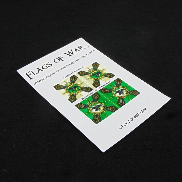 28mm, Flags of War, SYW: Prussian Musketeer Regiment Nr 30, Set A